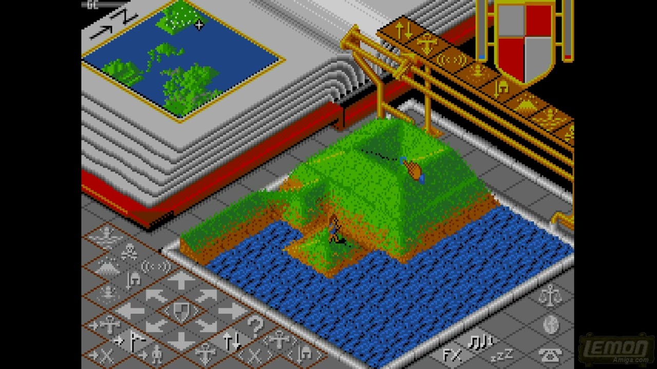 Populous (Amiga) - A Playguide and Review - by LemonAmiga.com
