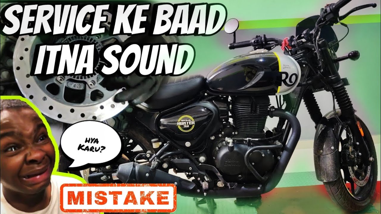 Royal Enfield Irritating Noise Solution| Classic 350 | Hunter 350 | Braking Noise |Ceramic Brake Pad