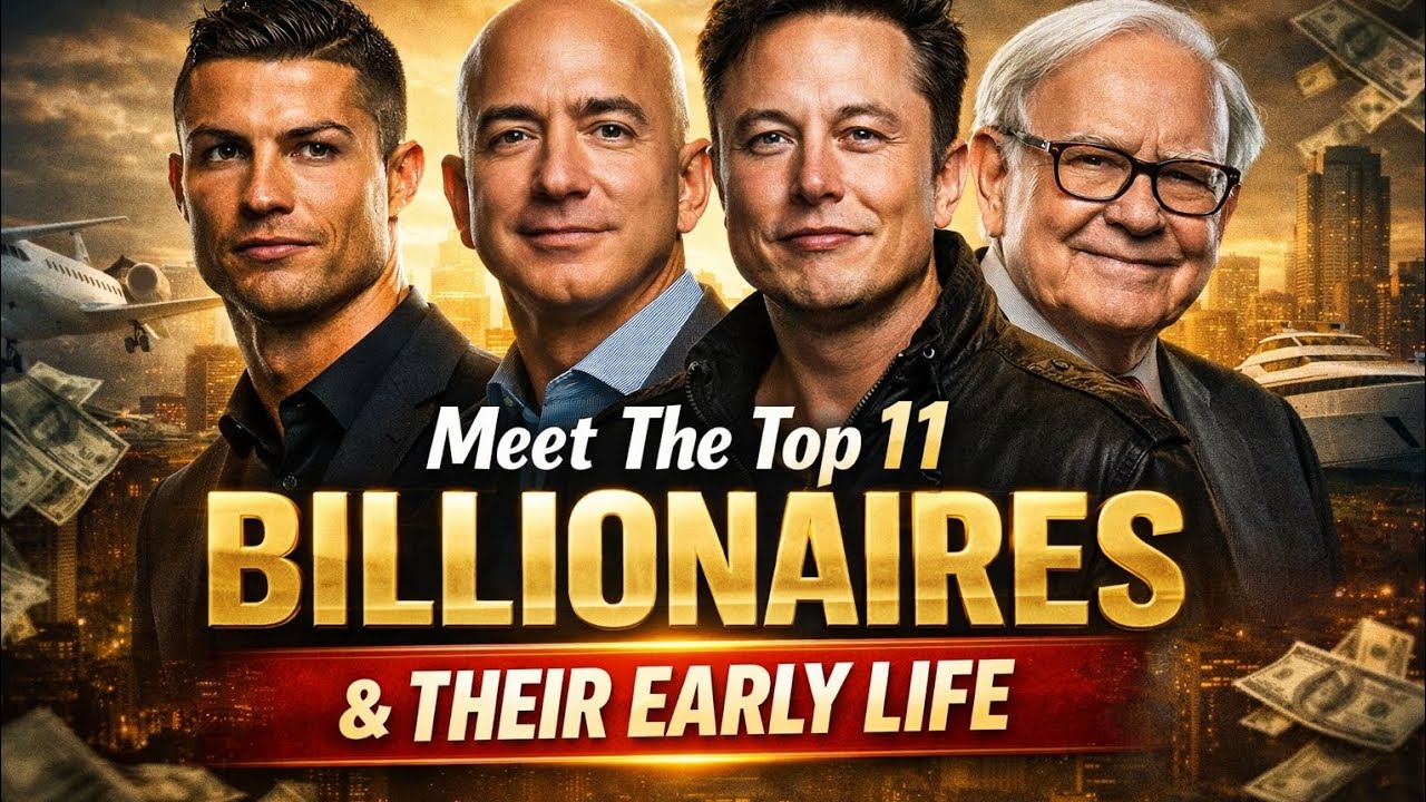 Meet the top 11 billionaires ever #billionaire # billionaireseries # 