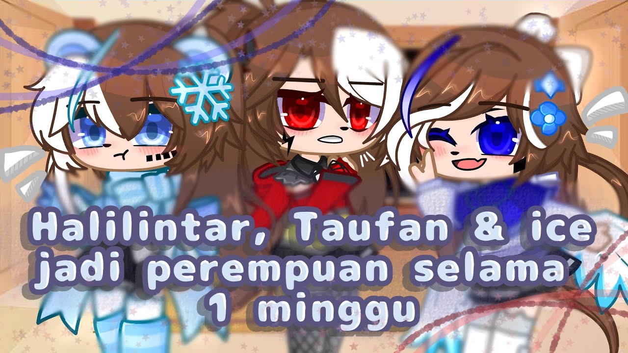 | Jika Hali, Taufan, dan Ice jadi perempuan selama 1 minggu | (•°~Req~°•) | Boboiboy gcmm | ÙwÚ |