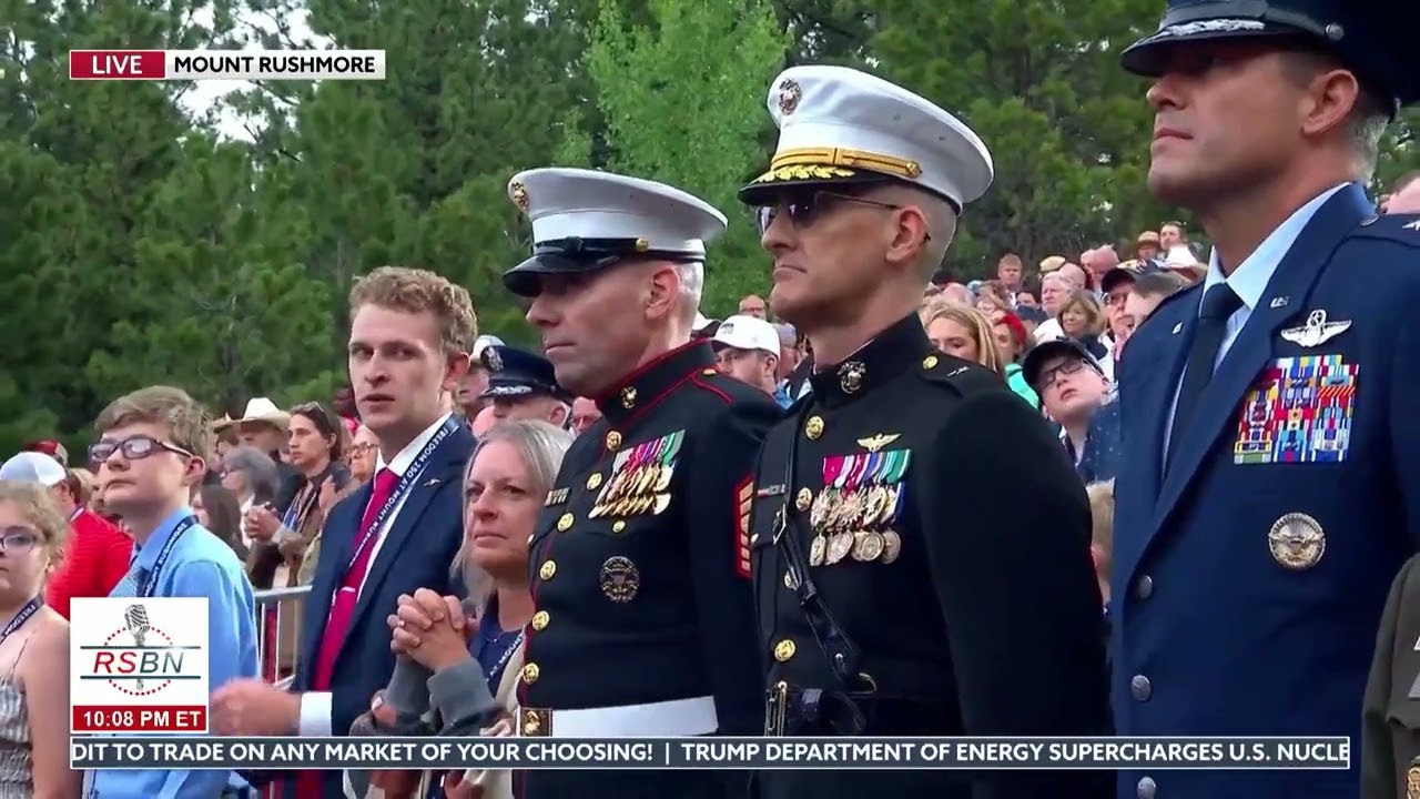 WATCH: National Anthem and Celebration of the Six Military Branches - 07/03/26
