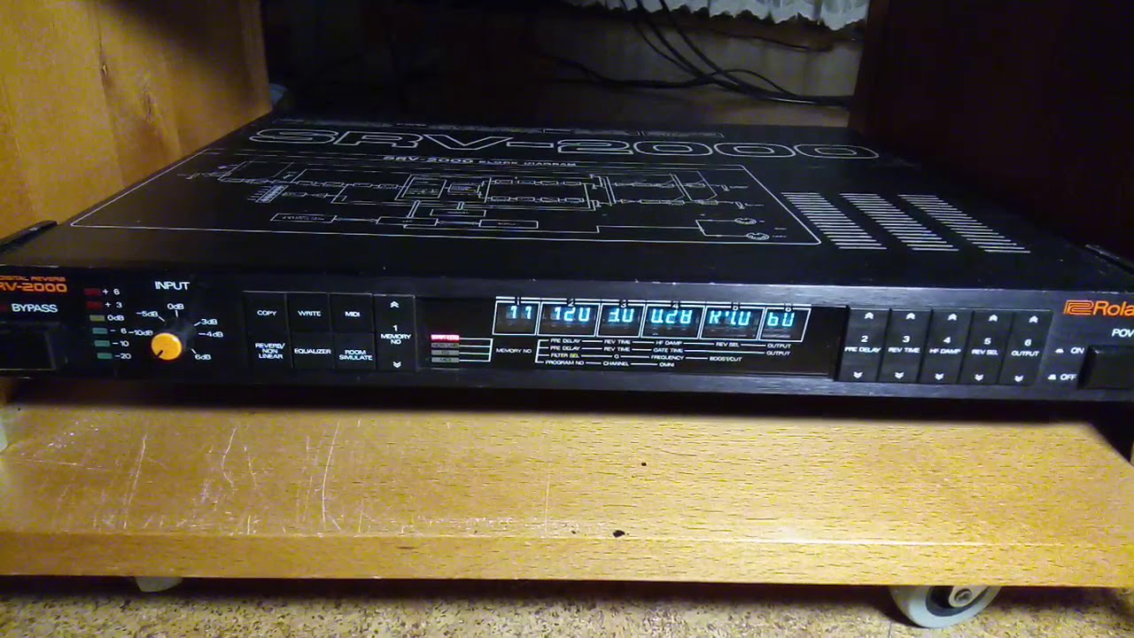 Ревербератор Roland SRV 2000