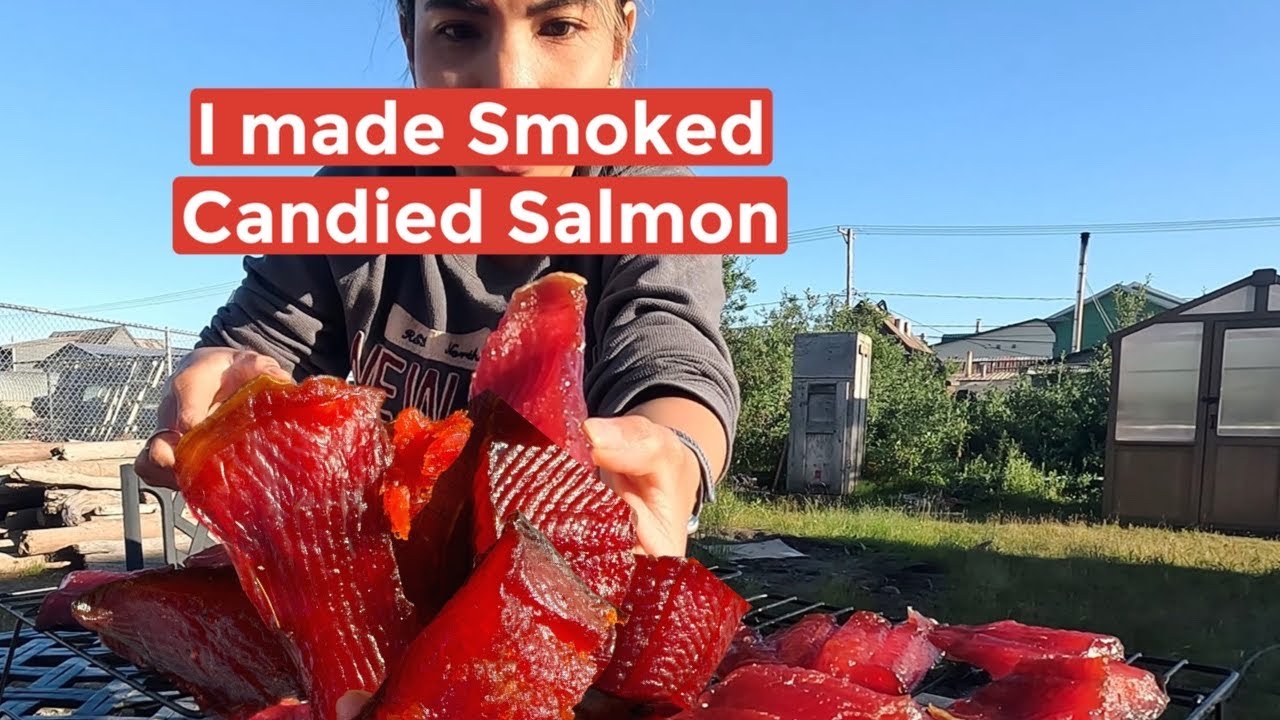 I made Smoked Candied Salmon