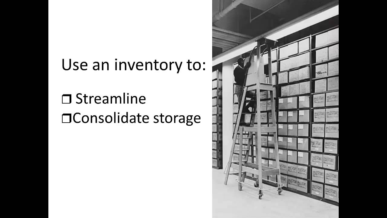 Word of the Week: Inventory