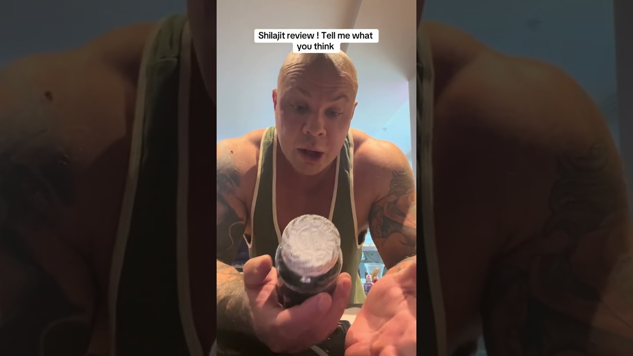 What s product my review and challenge to you! #bodybuildingtips #shilajit #fitnessinspiration
