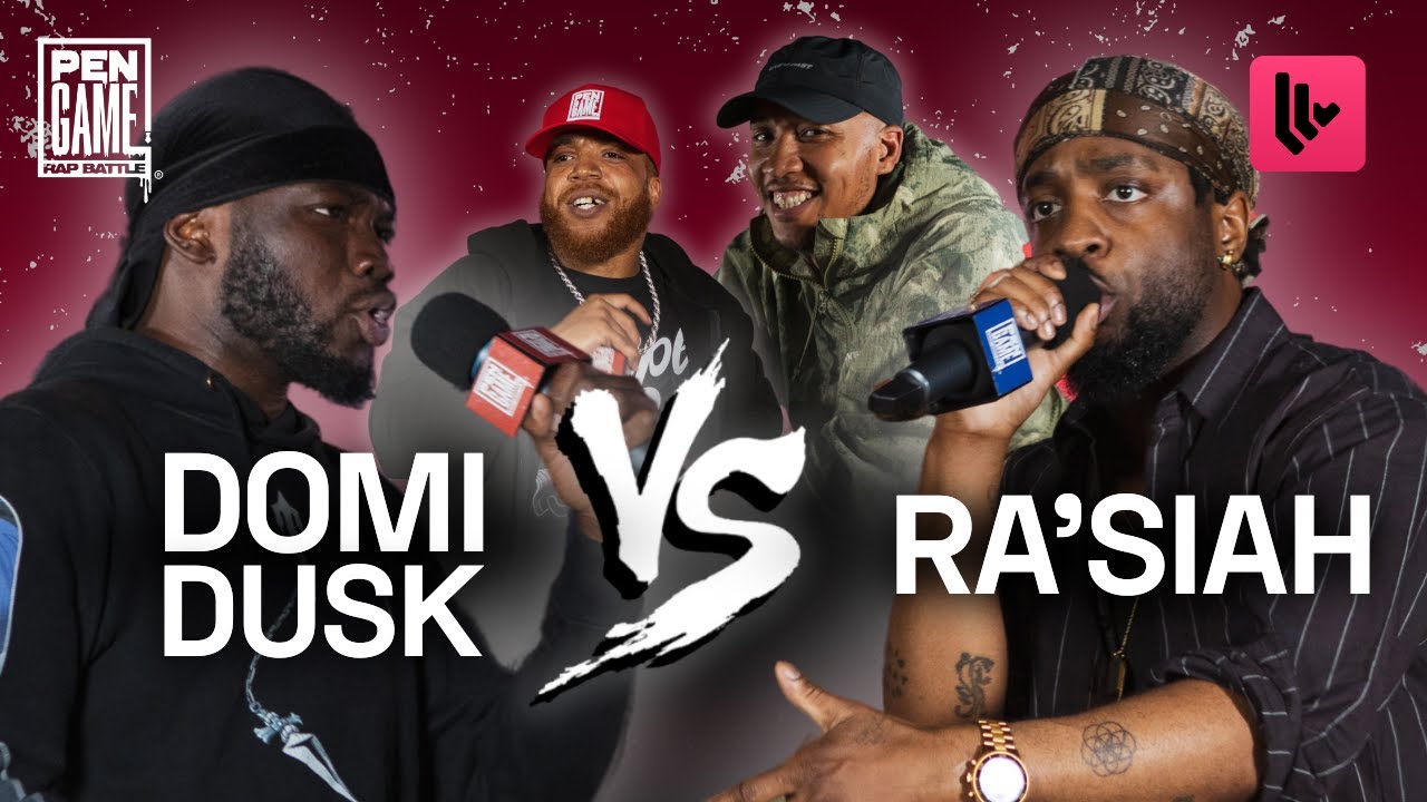 DOMI DUSK vs RASIAH | PenGame Rap Battle 2025