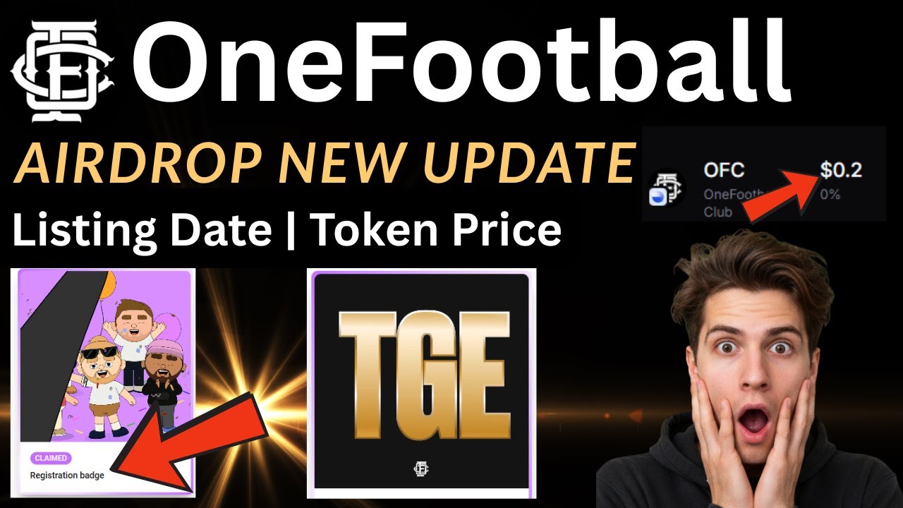 Onefootball Airdrop Badge Claim | Listing Date, TGE, Price | Onefootball Airdrop Update