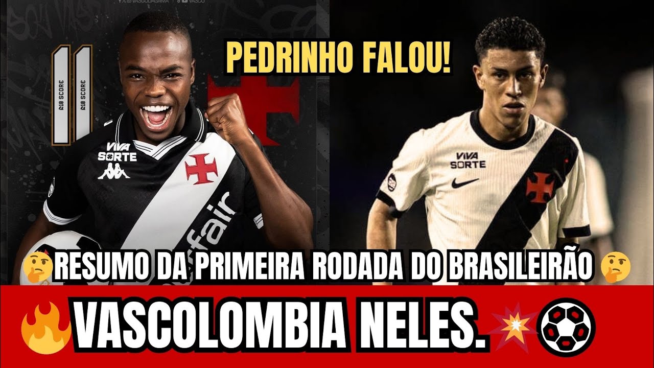 🚨VASCO ESTRÉIA NO BRASILEIRÃO! MEU QUARTETO MÁGICO VAI BRILHAR NESSA TEMPORADA⚽🔥