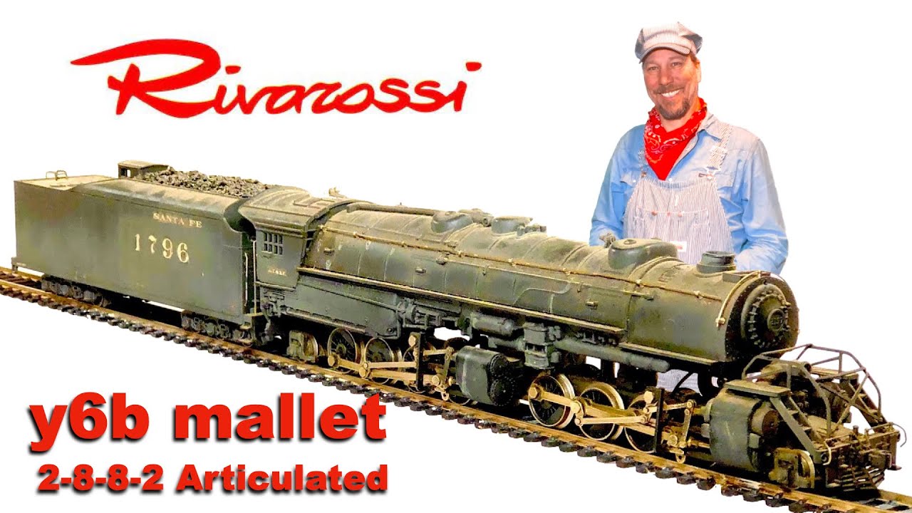 Rivarossi  H.O. y6b  2-8-8-2  Articulated Tear Down & Re-lube