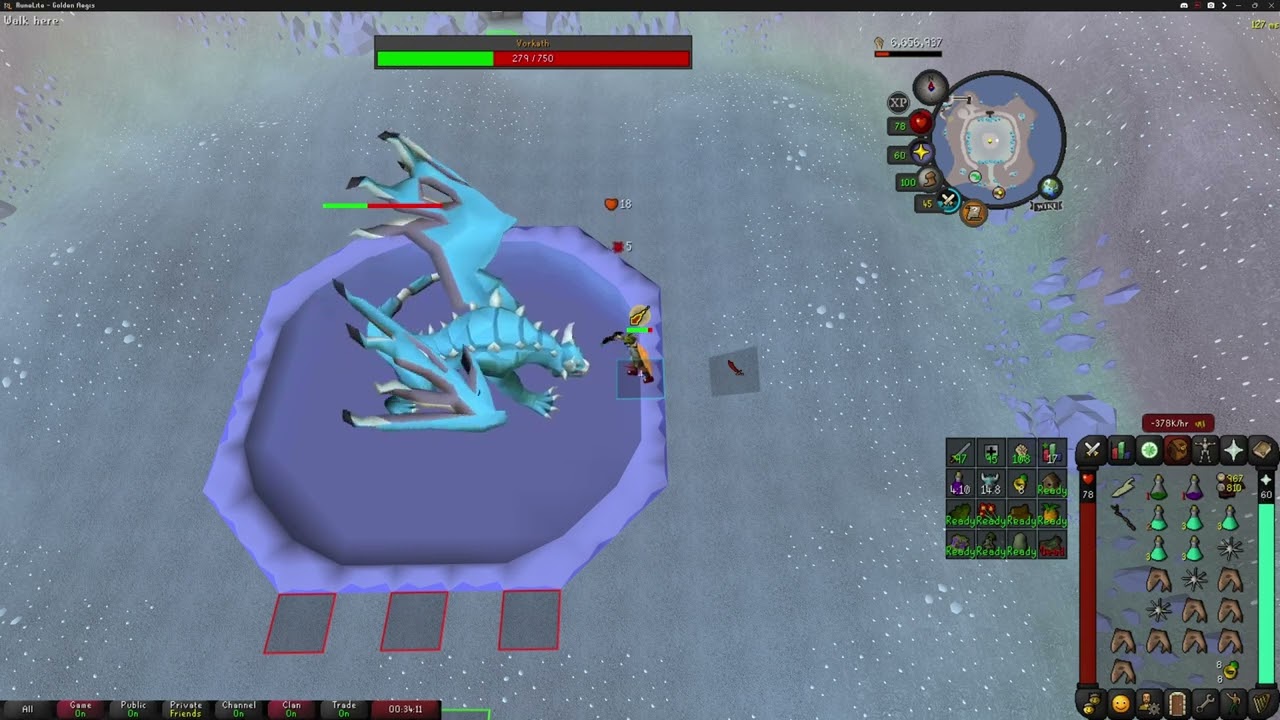 OSRS Vorkath Sample kill 3:12