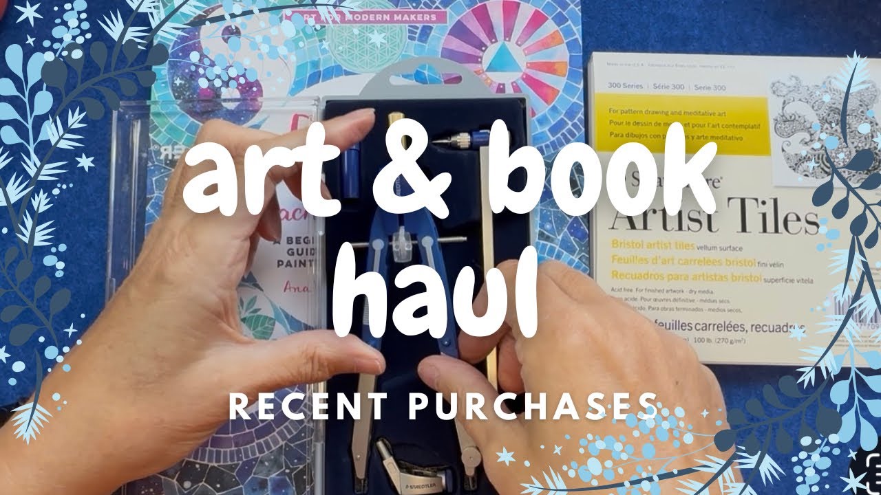 Art & Book Haul  - Cult Pens, Bromley's Art Supplies, Amazon