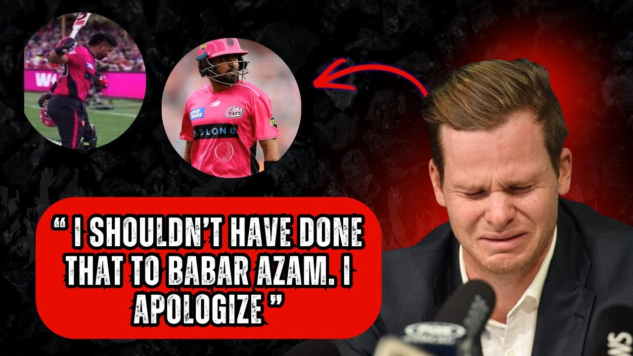 Steve Smith Gets Emotional as Babar Azam and Steve Smith Clash in Match