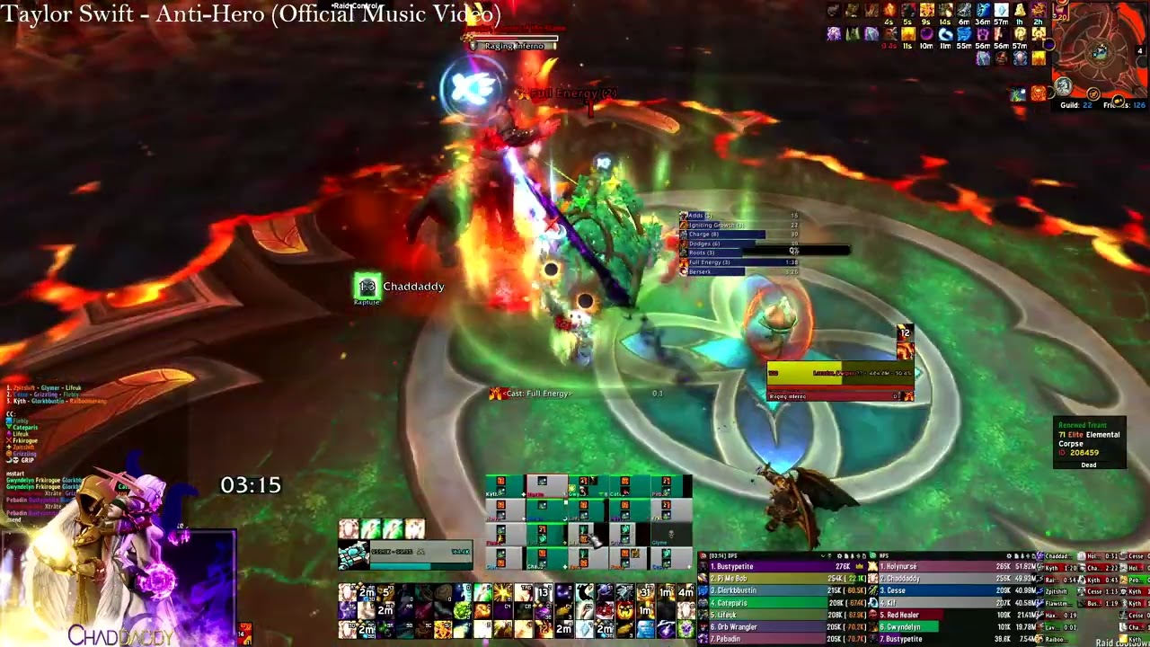 Larodar mythic disc priest pov | live commentary | 332.141 HPS (Loud ending)