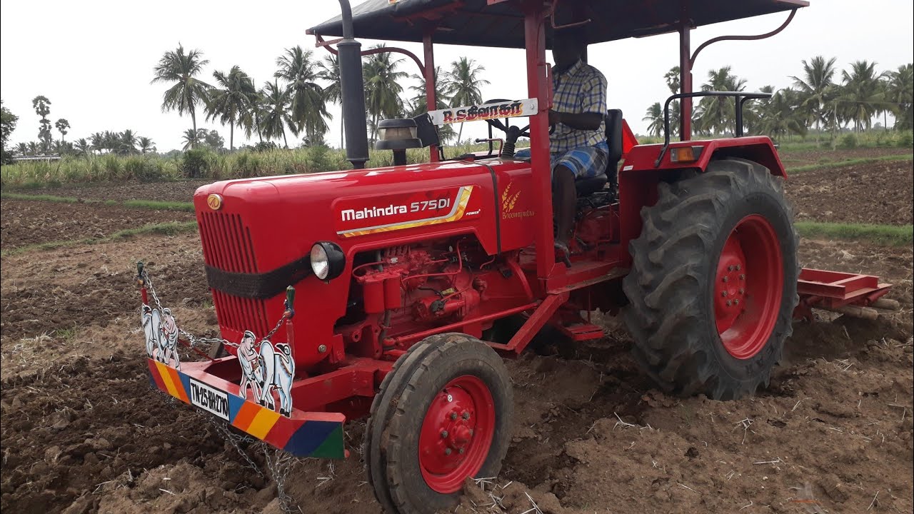 New Mahindra 575 di power plus / best mileage Tractor / 4 liter's per hour / My village work