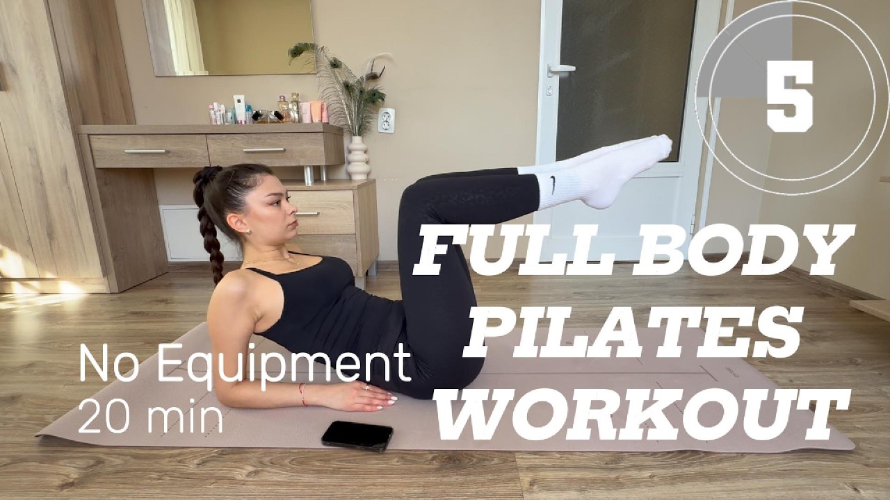 20 MIN FULL BODY PILATES WORKOUT | No Equipment | At Home