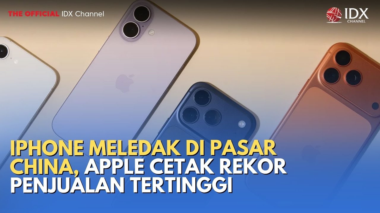 iPhone Meledak di Pasar China, Apple Cetak Rekor Penjualan Tertinggi | TECH BIZZ