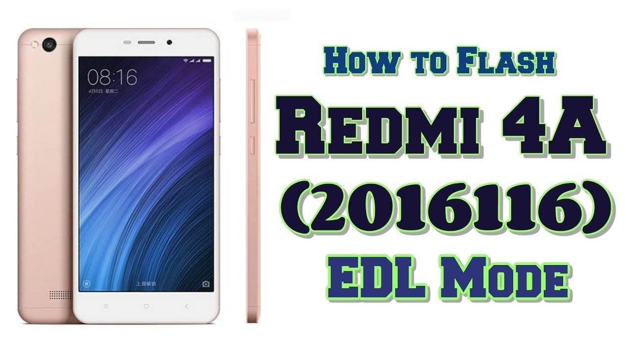 Mi 4a full flashing with mi flash tool