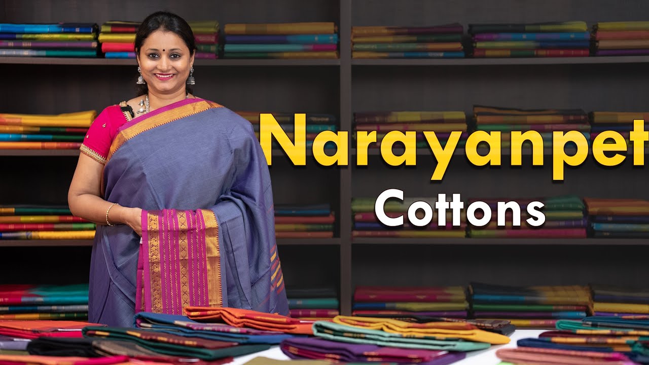 Narayanpet Cotton Sarees | Prashanti | 18 May 2023