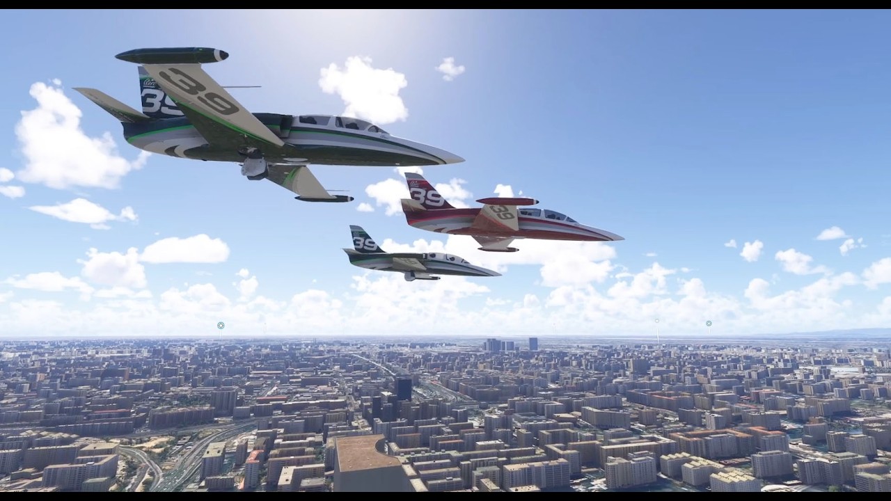 [MSFS2024] Flying L-39 Albatros around