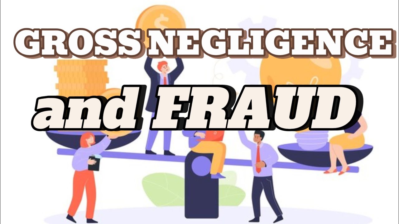 REQUIREMENTS NG GROSS AND HABITUAL NEGLECT OF DUTY AT FRAUD OR WILLFUL BREACH OF TRUST