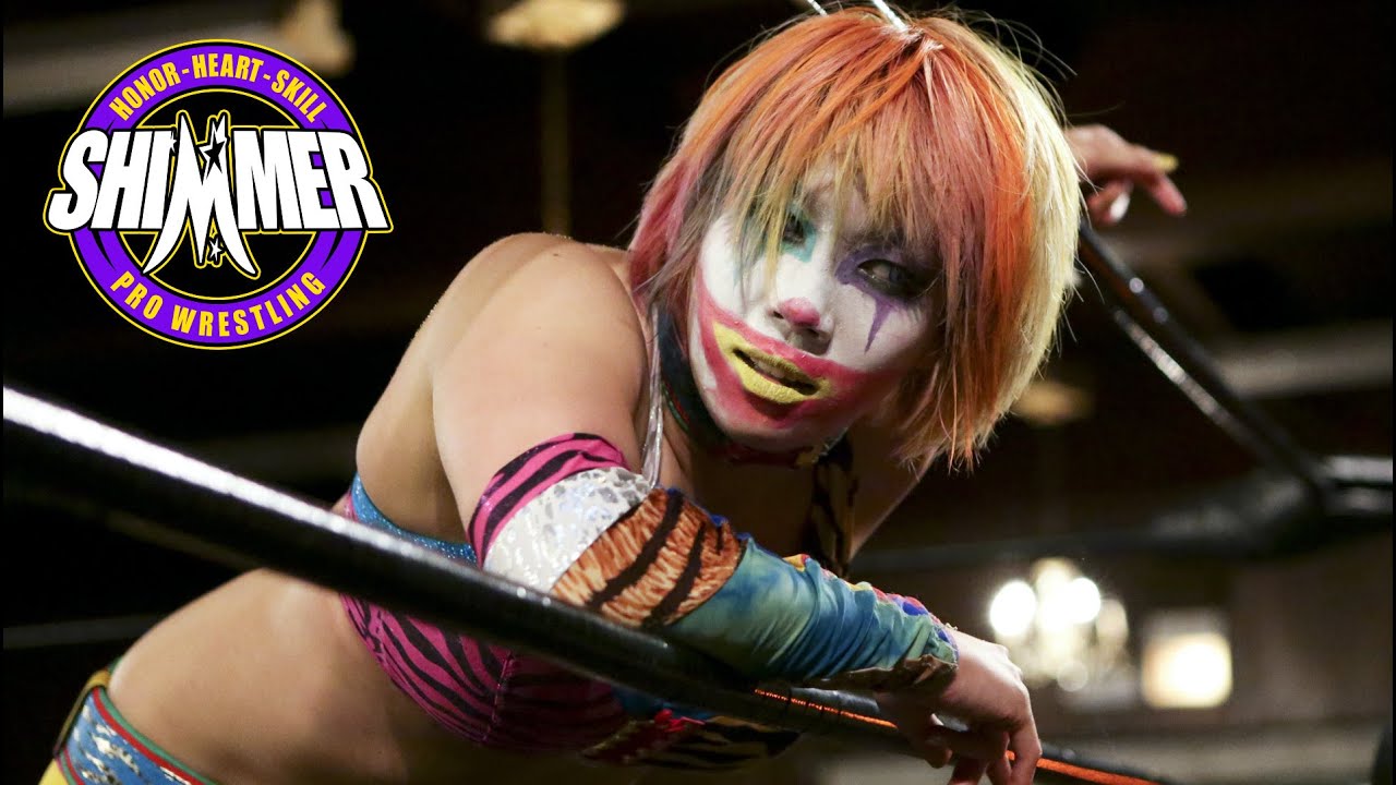 SHIMMER Women's Wrestling - Kana (Asuka) vs. Thunderkitty - SHIMMER 64 on Apr. 12, 2014