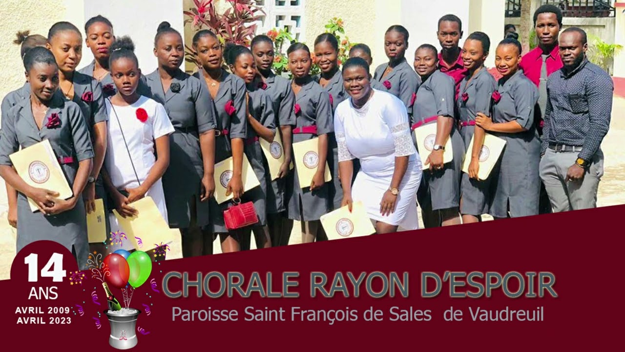 Partie 2 :    CHANTS : Prière - Agnus Dei  - 14e Printemps de la CHORALE RAYON D'ESPOIR - Vaudreuil