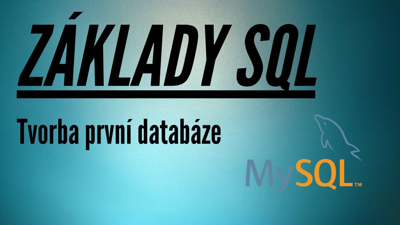 SQL Kurz Pro Začátečníky 1: Co je to databáze a úvod do historie