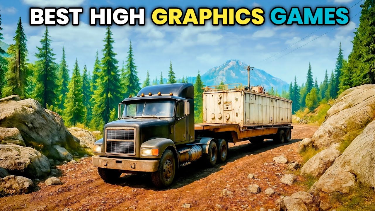 TOP 5 BEST TRUCK SIMULATOR GAMES FOR ANDROID 2025