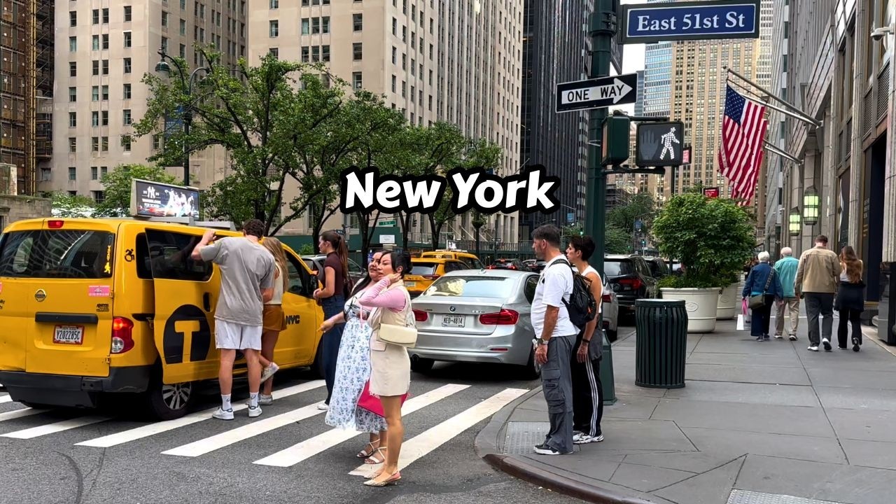 Walking NYC Park Avenue New York 4k Walkthrough Video
