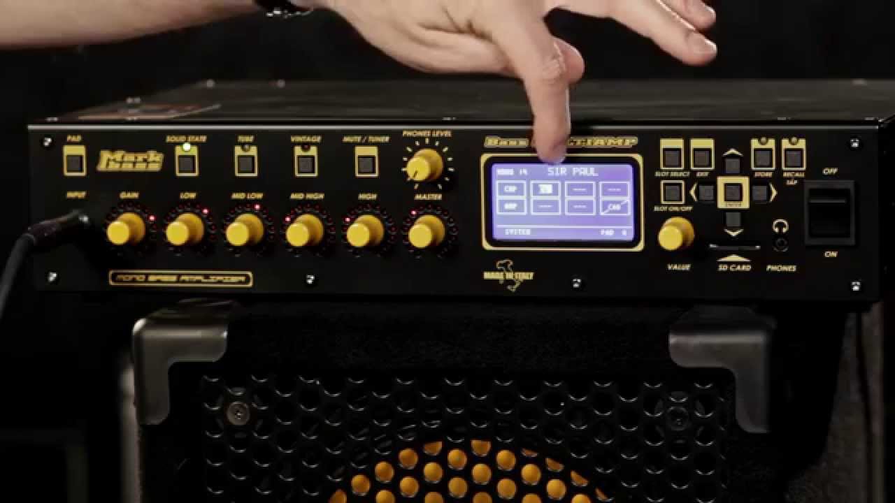 Markbass Bass Multiamp Head