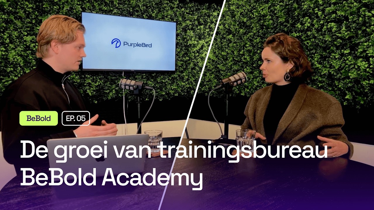Trainingsbureau BeBold voor spreken en leiderschap - het verhaal van de oprichter Lindy Bremer - EP5