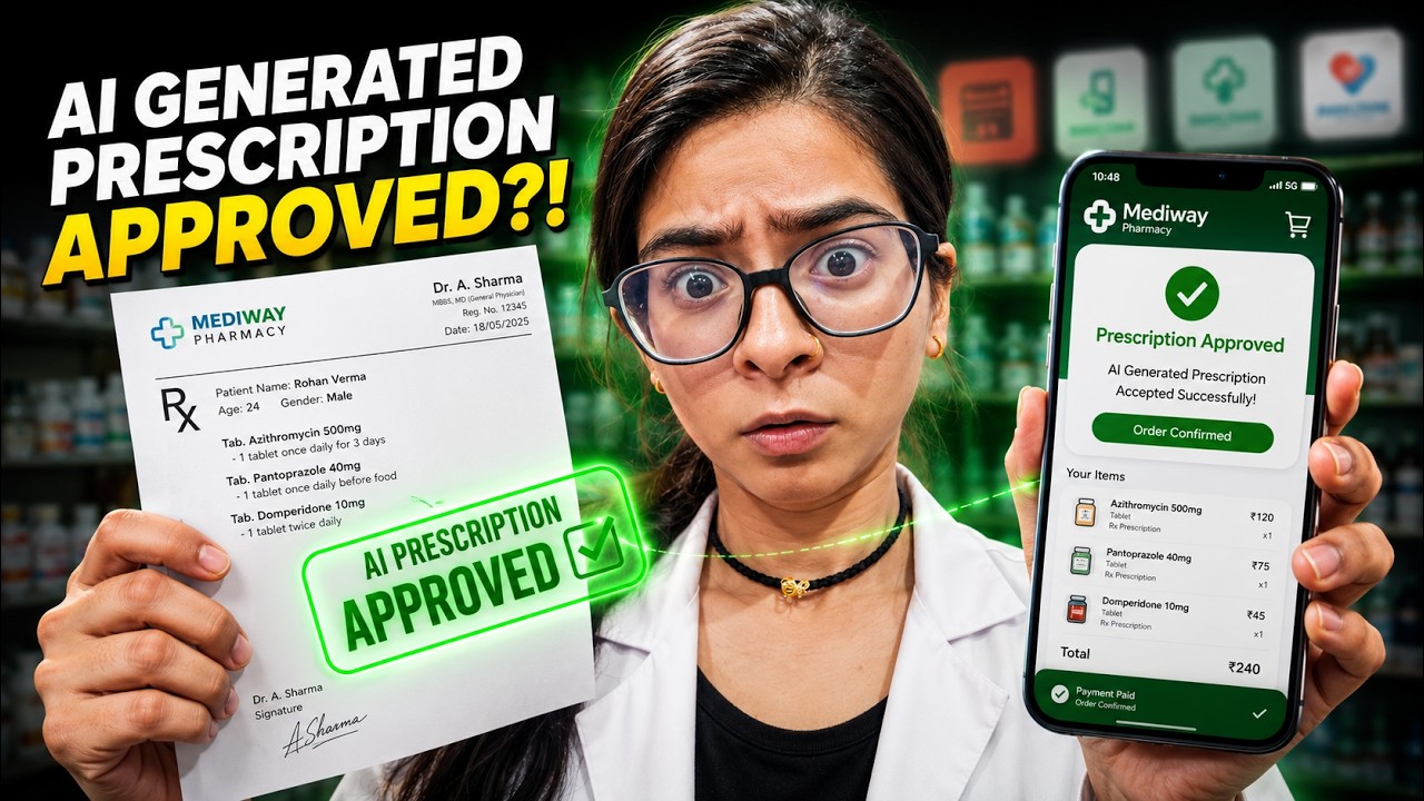 I Tested India&rsquo;s Online Pharmacy Apps With Fake Prescriptions 😳💊