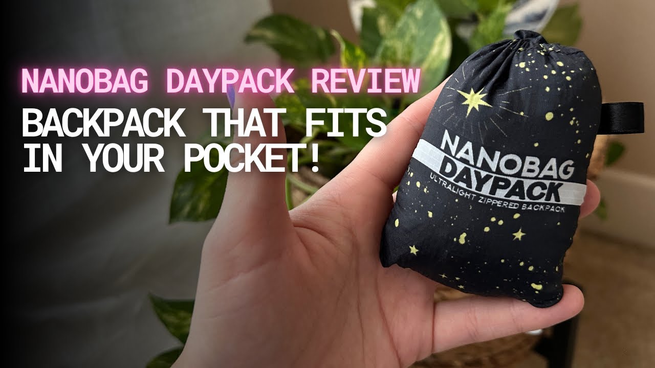 Обзор рюкзака Nanobag: лёгкий, компактный и полезный