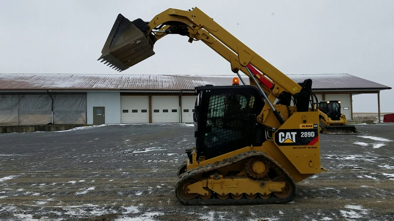2017 Cat 289D Compact Tracked Loader w/ High Flow, 2 Speed For Sale: Run & Operate Inspection!