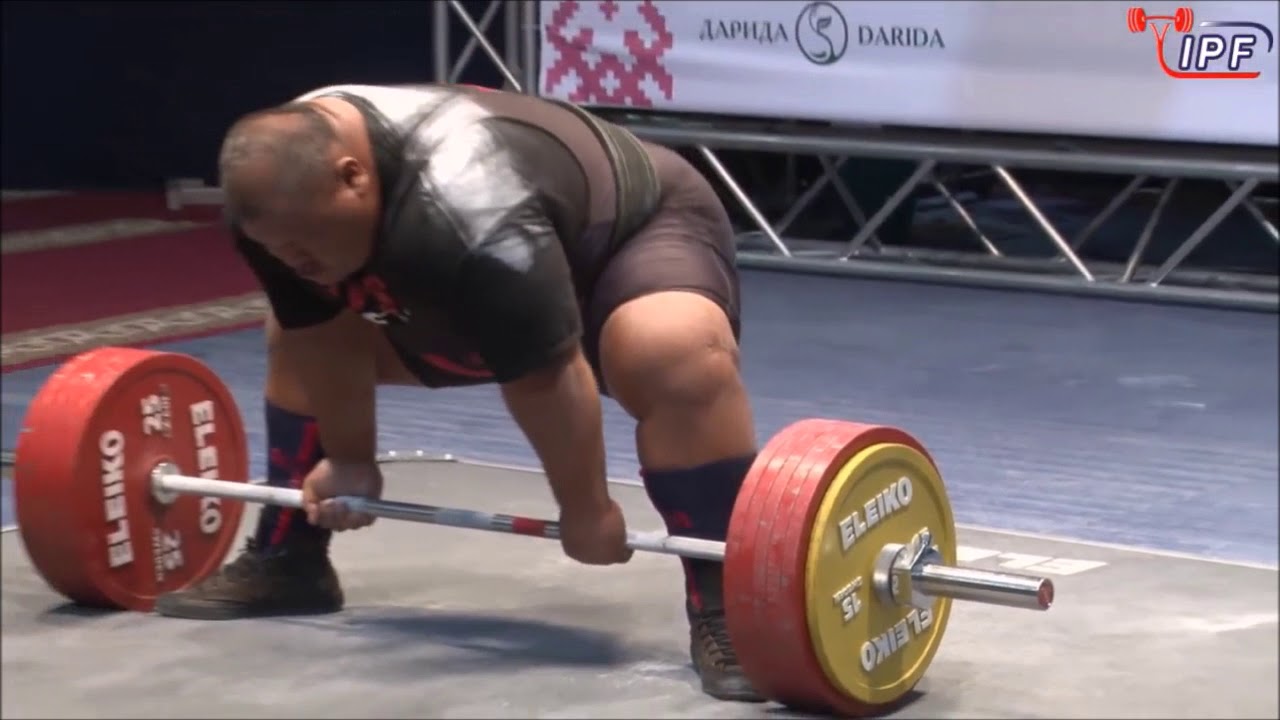 ЧМ без экипы IPF  категория +120кг ЧАСТЬ 3, тяга