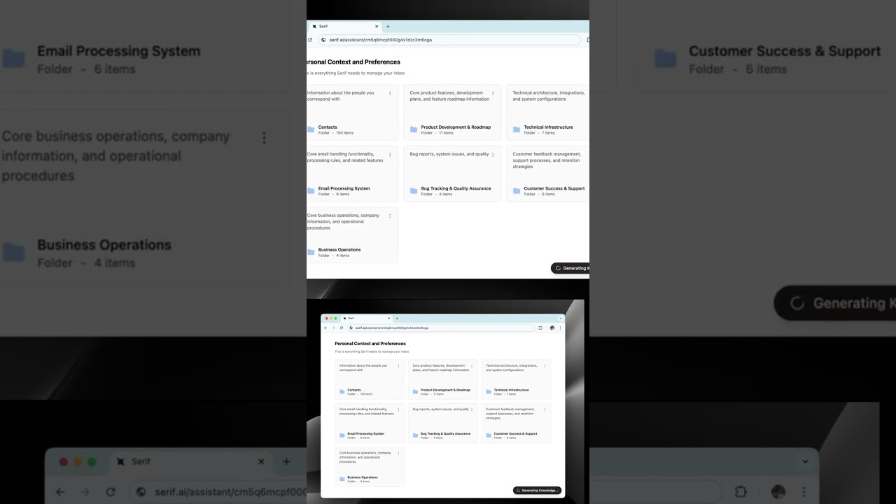 This AI Email Assistant Creates Your Personal Knowledge Base | Serif.ai Review