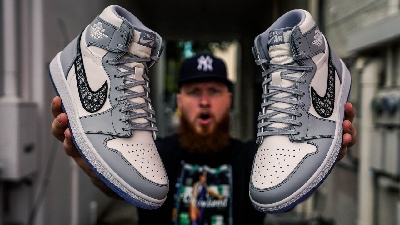 Кроссовки DIOR JORDAN 1 HIGH — САМЫЕ ДОРОГИЕ КРОССОВКИ В МИРЕ!