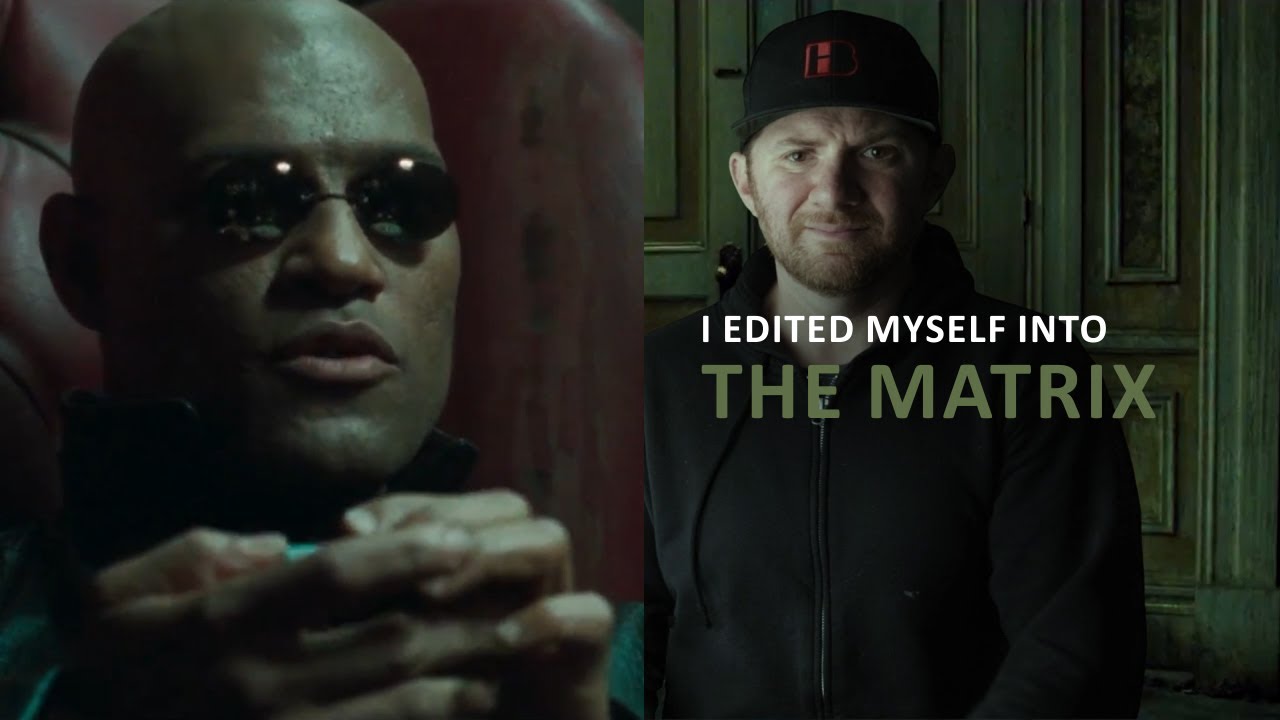 I Edited Myself Into The Matrix Pill Scene | Sketch Parody