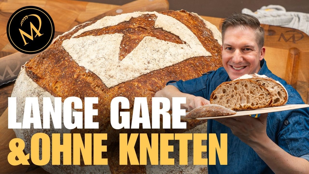 Zeit statt Kneten: Das Geheimnis f&uuml;r perfektes, aromatisches Brot | M&uuml;hlebrot mit 48-72h Gare