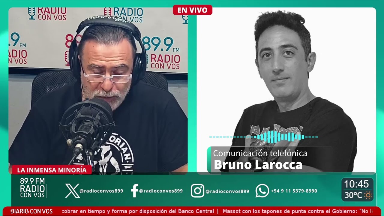Bruno Larocca habló sobre los shows de la banda de Pato Fontanet en el Luna Park