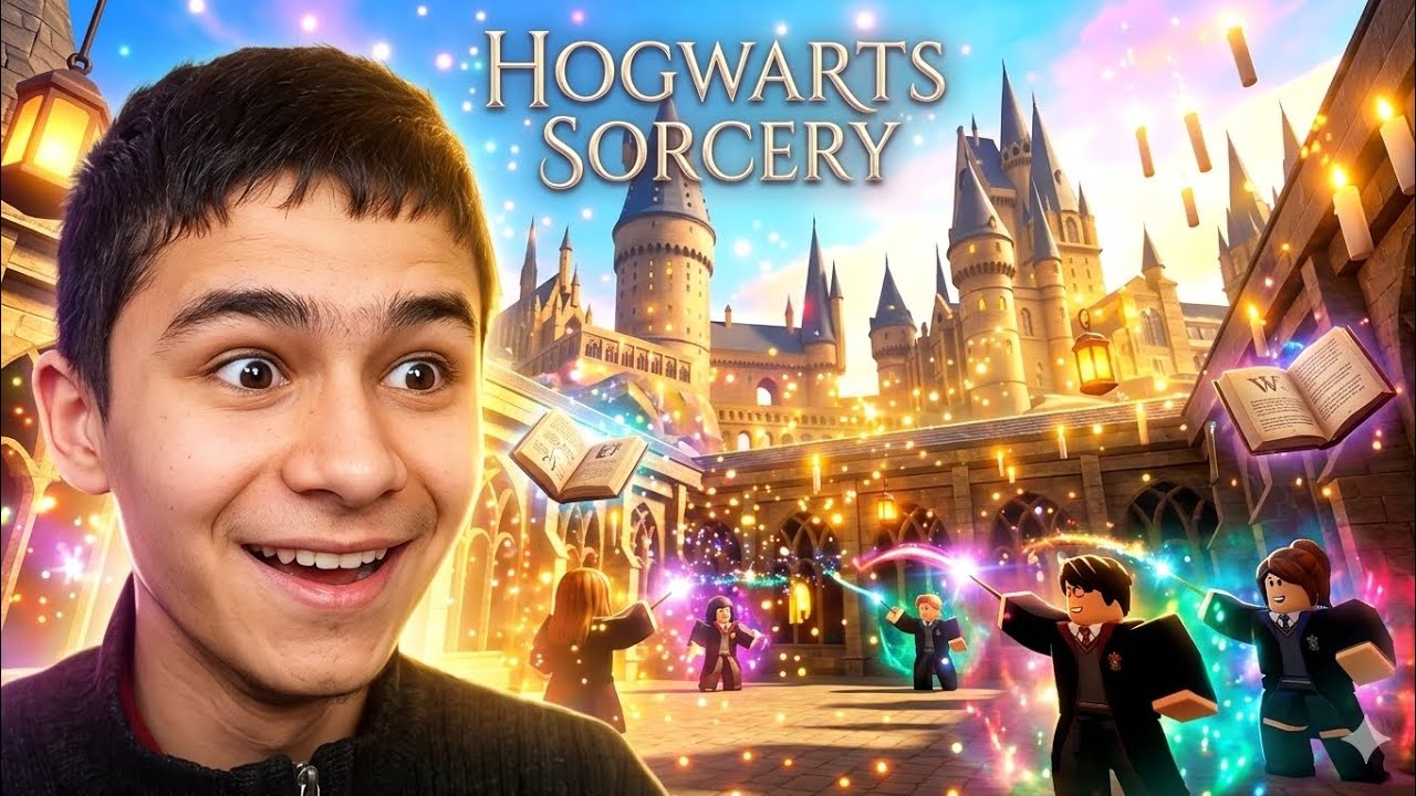 ROBLOXDA HOGWARTS MAKTABI! 🧙‍♂️ // #uzclaver