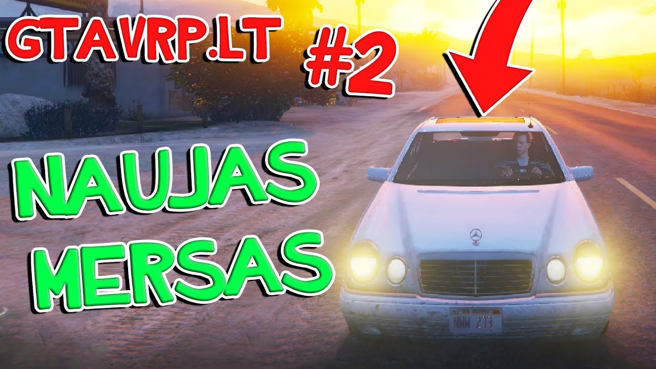 GTAVRP.LT LIETUVIŠKAI-NUSIPIRKAU MERSĄ! #2