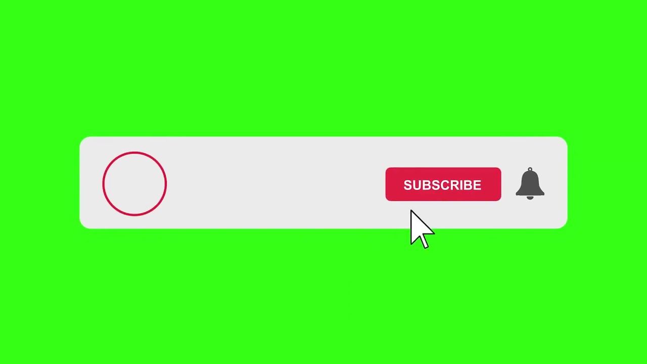 Green Screen Subscribe Button | Subscribe Button | Green Screen Subscribe Button Download |Screens4U