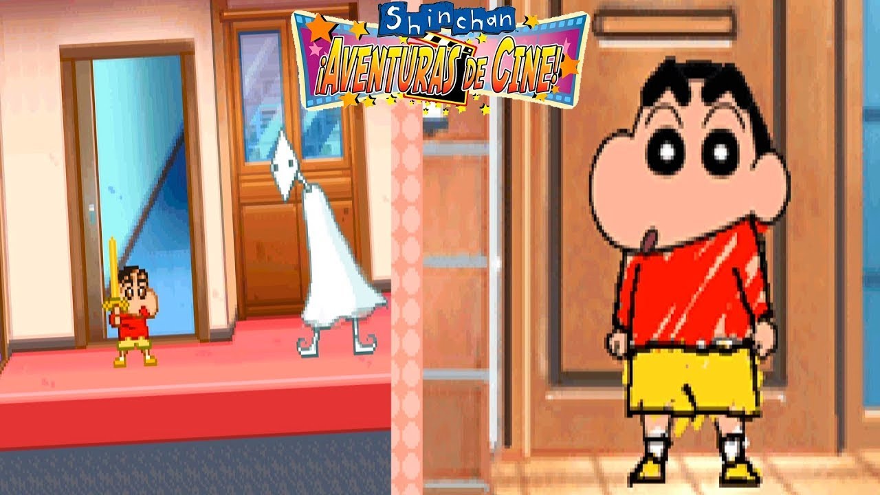 Shin chan ¡Aventuras de Cine! Minijuegos EXTRA | Gameplay Español (RESUBIDO)