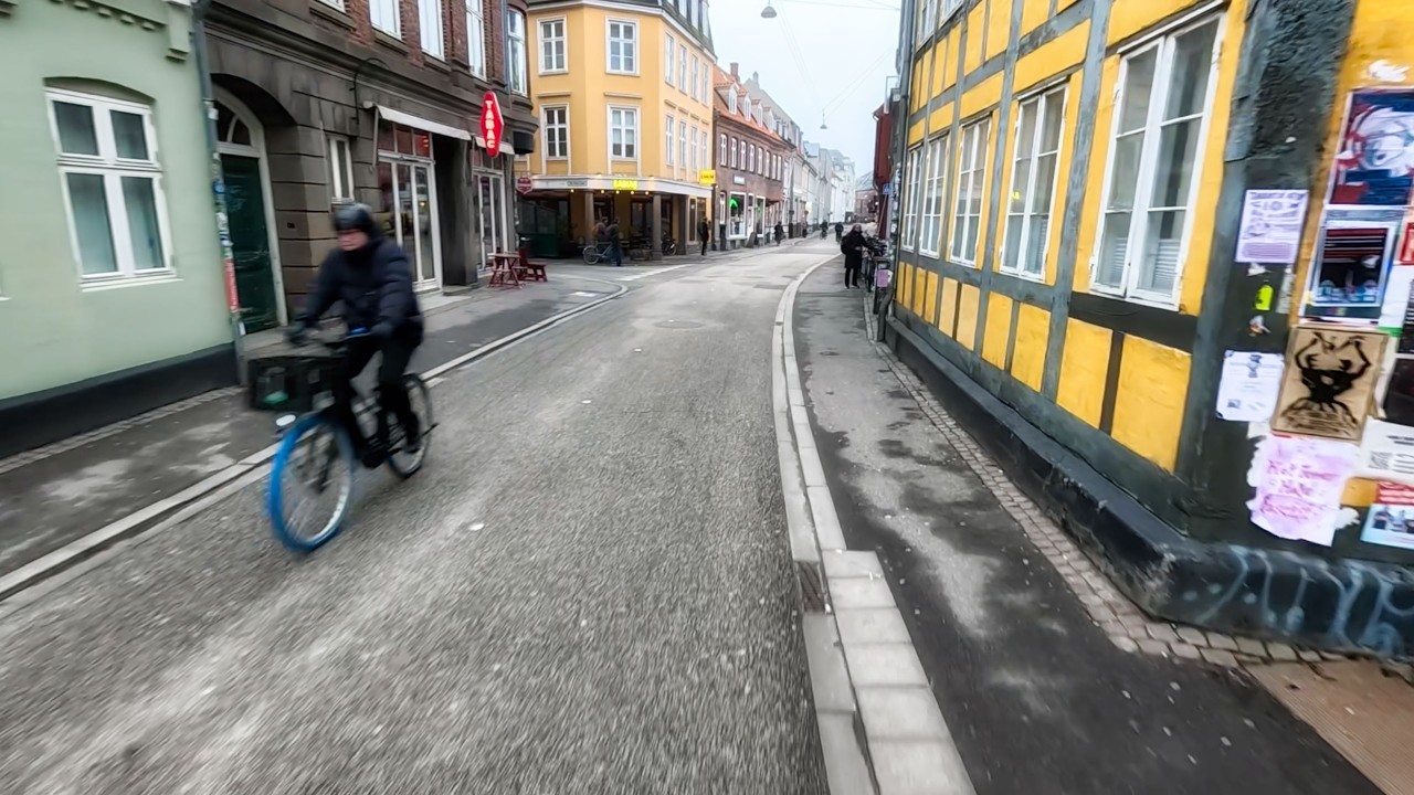 POV Cycling Aarhus - Frozen Lake to Misty Forest Flow