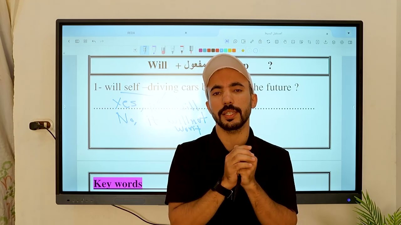 The future simple tense في المبني للمعلومية والمبنى للمجهول 