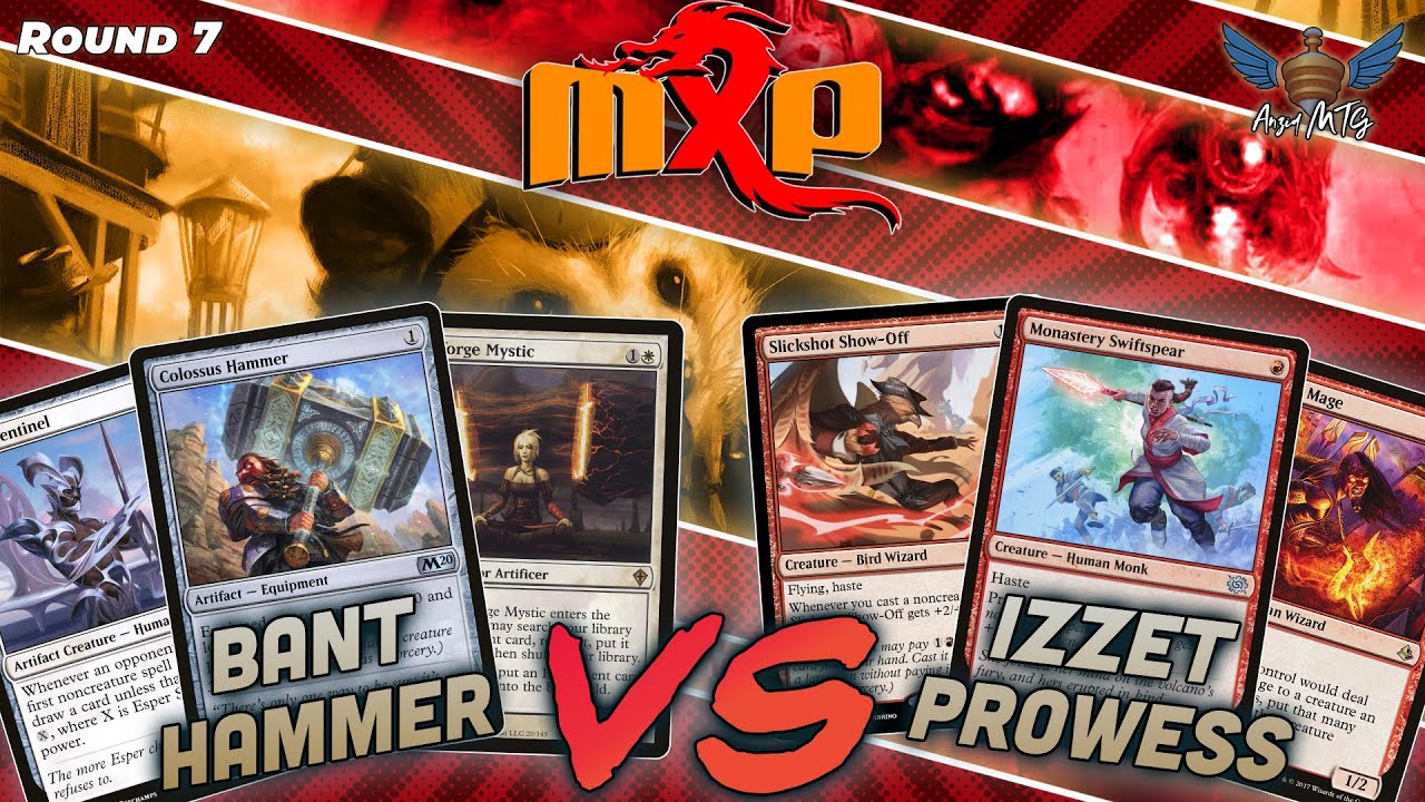 MTG Modern | Bant Hammer vs Izzet Prowess | MXP San Francisco | Round 7