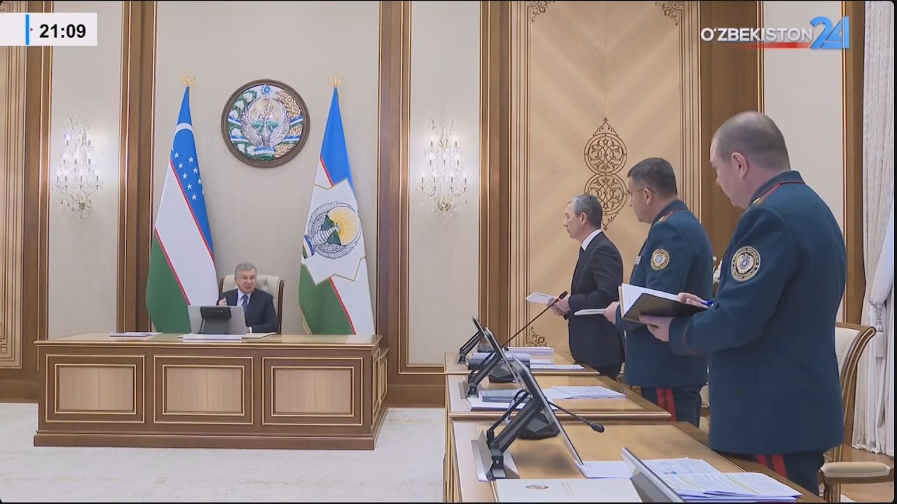 Prezident huzurida kiberjinoyatlar va uyushgan jinoyatchilikka qarshi kurashish hamda axborot