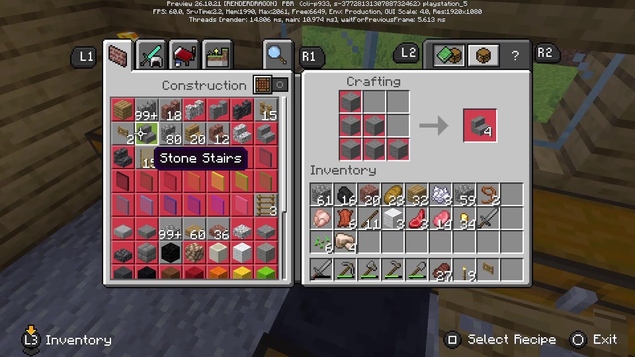 Idiot, making a Minecraft world.