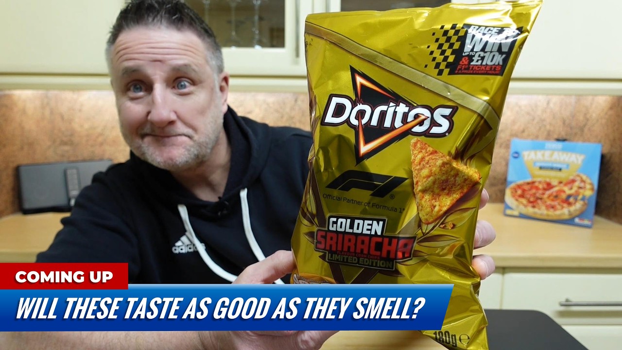 Doritos Golden Sriracha F1 Limited Edition Crisps 180g Reaction